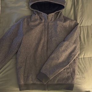 Dockers Men's Zip Up Gray Jacket